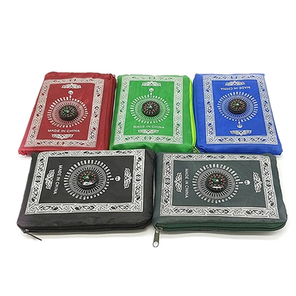 Prayer Mat Muslim Prayer Rug Polyester Portable 100*60cm