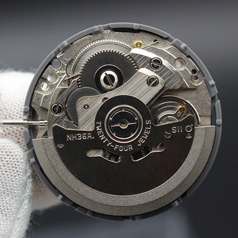 Brand New Japan NH36 English Date Week Automatic Mechanical Movement 3.8 O'clock Crown Men's Watches Replacement Parts Hot Sale