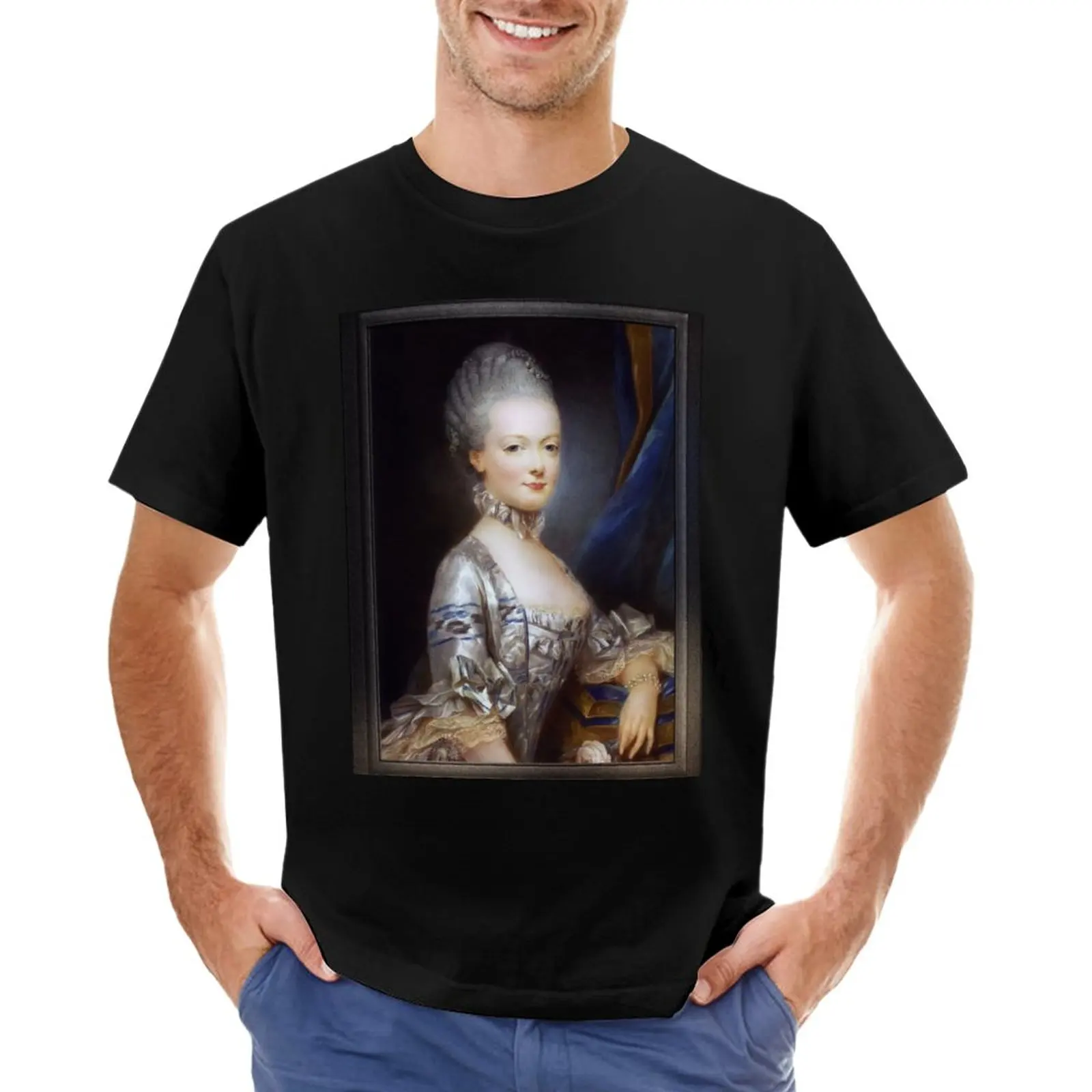 

Archduchess Maria Antonia of Austria by Joseph Ducreux Classical Art Old Masters Reproduction T-Shirt sweat mens t shirt