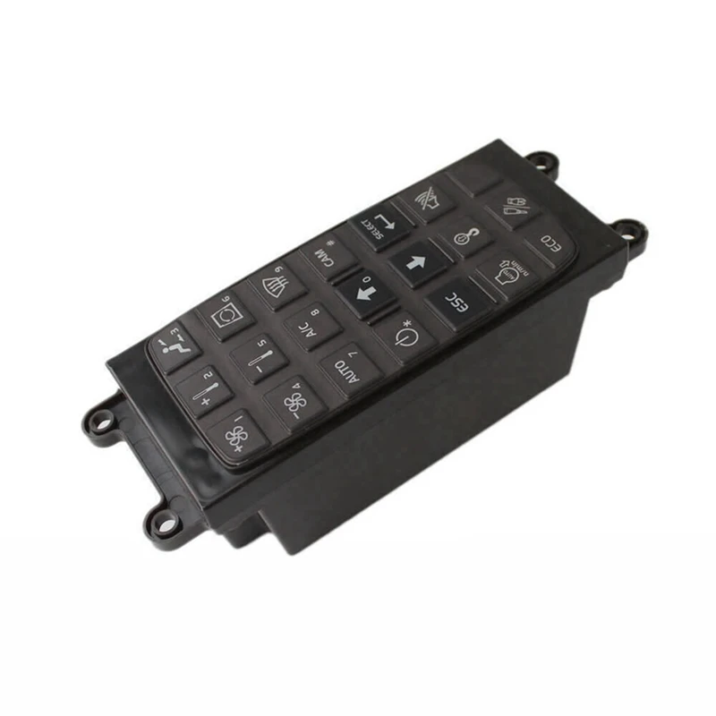 

1 Piece Car Air Conditioning Control Panel VOE14594714 14594714 Black For Volov Excavator EC480D EC380D EC300D EC250D