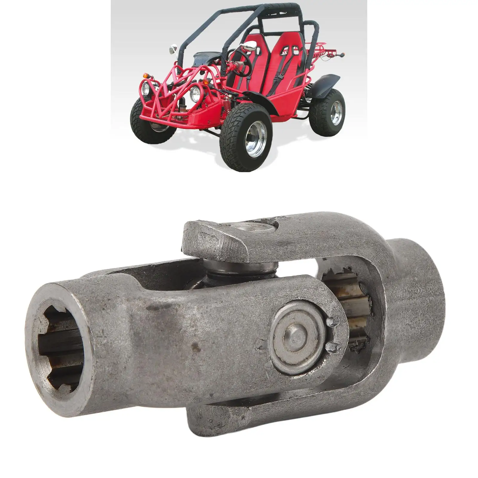 ATV 후방 차축 U 조인트, 스티어링 커플러, 범용 조인트, 81mm 고강도 내마모성, 50-110cc 에 쉽게 설치