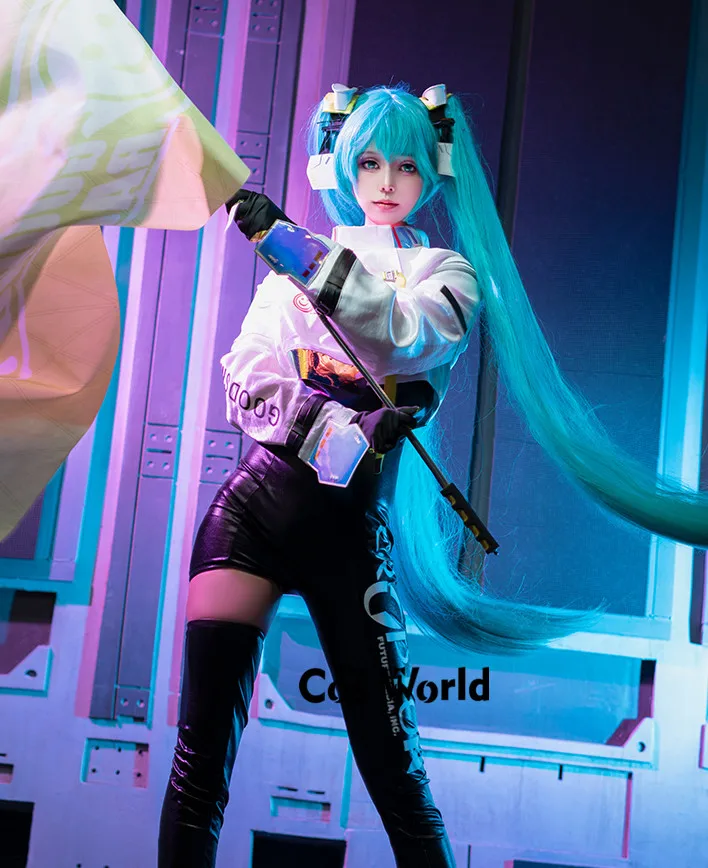 2022 Miku Racing Suit Anime Cosplay Kostüm 3