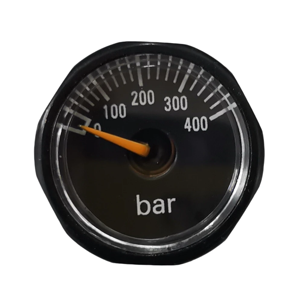 M10x1 Thread 25mm Diameter Mini Pressure Gauge Micro Manometer 400Bar For Valve Compressor Accessories