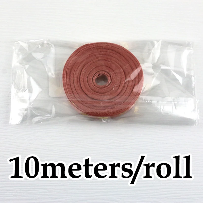 (10 Meters/roll) 10mm Hot Stamping Peach Heart Ribbon Love Ribbons Valentine's Day Packaging Handmade Gift Packaging Decoration