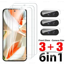 6 - in - 1 Tempered Glass Screen Protector and HD Lens Film with Case - Friendly Design for Pixel 10A 5G (6in1 3Glass 3Camera)