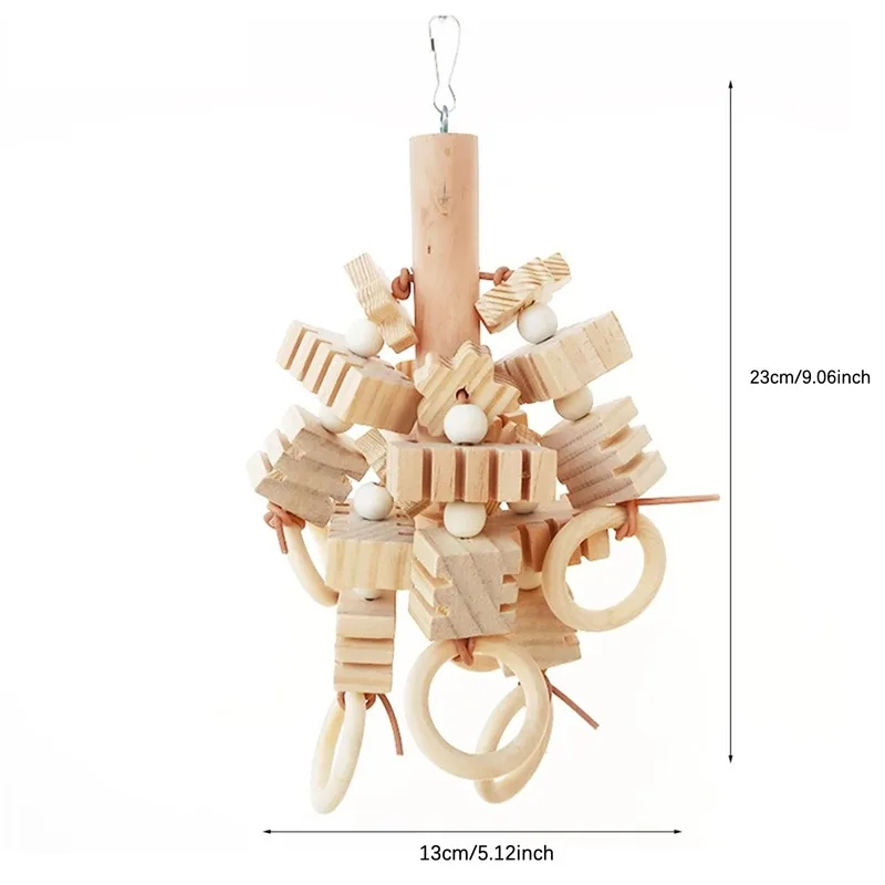 Chews Toy For Pet Bird Parrot Macaw African Grey Budgie Parakeet Cockatiels Conure Lovebird Bites Swing Cages Parrot Toy