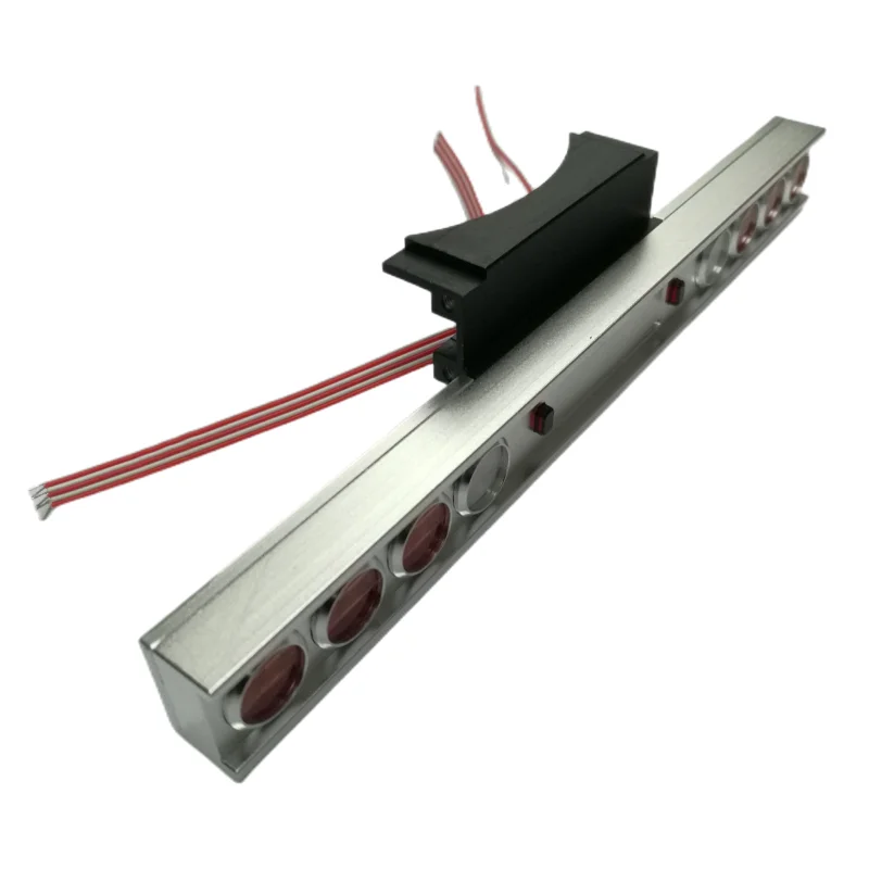 CNC Metal LED Taillight Tail Lamp for 1/14 Tamiya 56344 56301 RC Truck Tractor Trailer New King Forte Modification DIY Car Parts 4