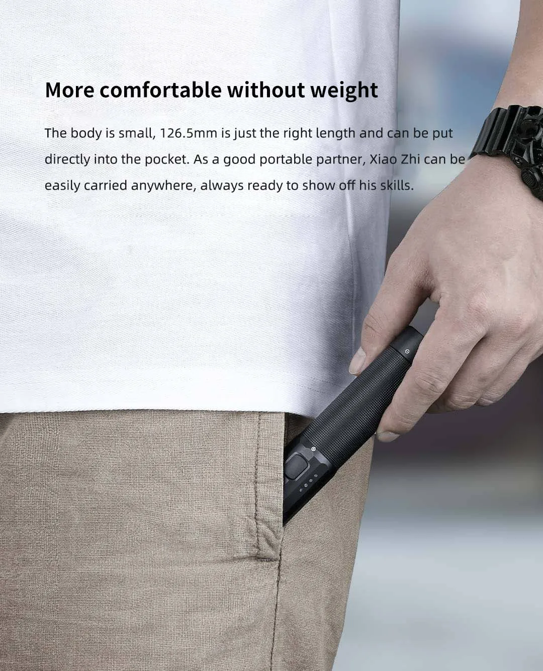 Xiaomi Nextool Outdoor Strong Light Straight Flashlight