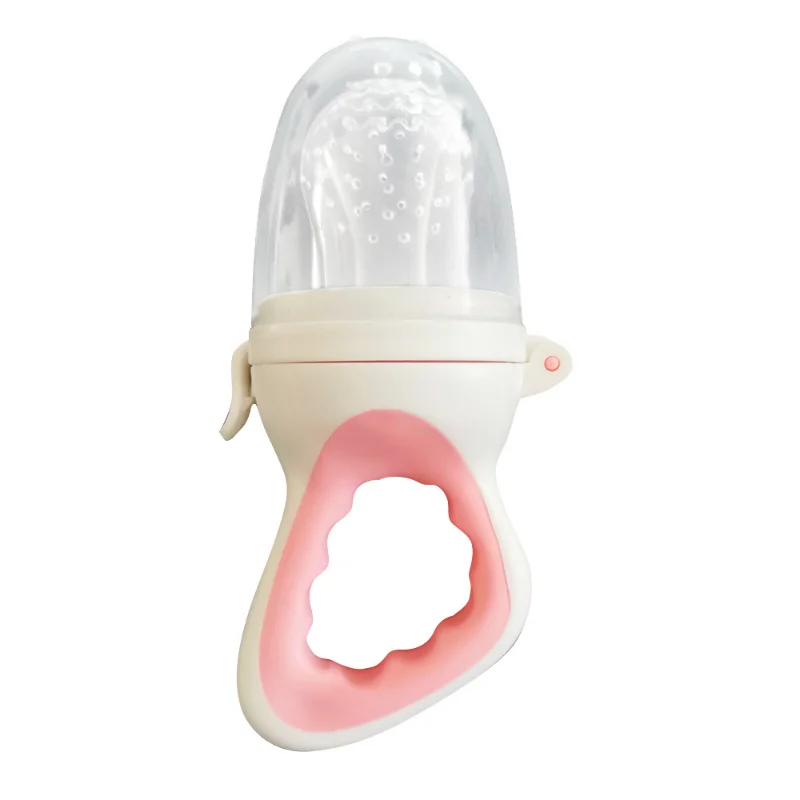 Baby Fruit and Vegetable Bite Music Food Supplement Pacifier Molar Stick Supplementary Portable Storage Baby Fruit Supplement silicone fruit feeder