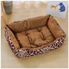 Square Dogs Bed, Dog Pet Accessories, Plush Calming Sofa Bed Soft Cushion for Little Small & Medium Cats Dogs 3