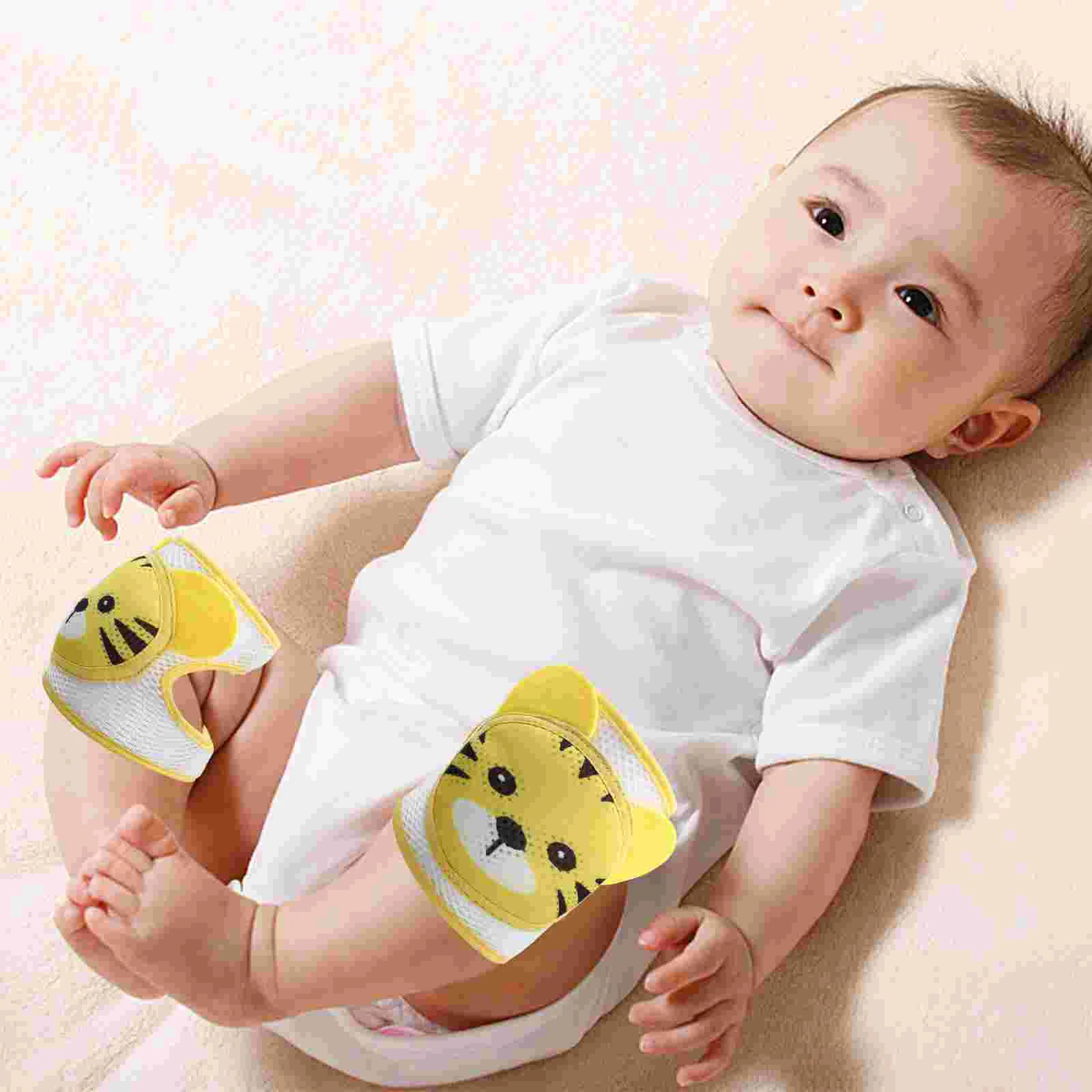 2 Pcs Knee Pads for Kids Toddler Protectors Non-slip Polyester Toddlers Crawling