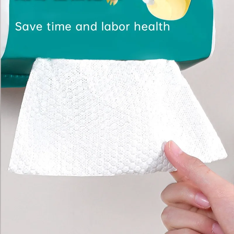 120-360PCS Hanging Kitchen Disposable Rags Thicken Non-Woven Cleaning Cloths Washing Dishcloths Paper Towels Scouring Pads