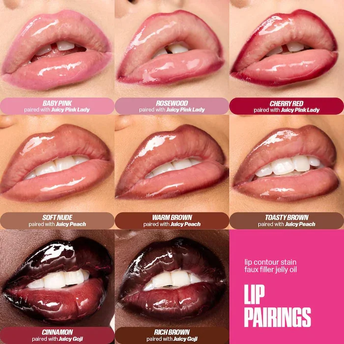 Velvet Brown Lip Liner Pencil Nude Matte Waterproof Non-stick Cup Cherry Red...