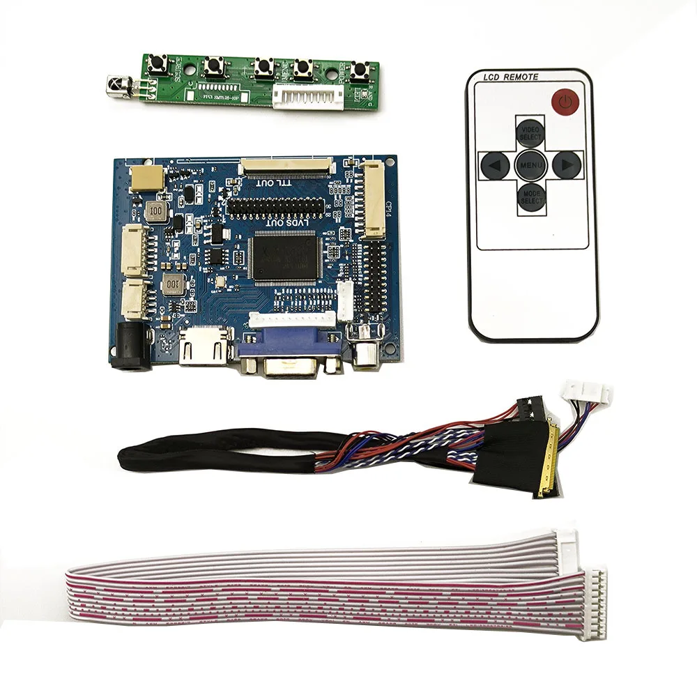 Hdmi + vga + av kit monitor