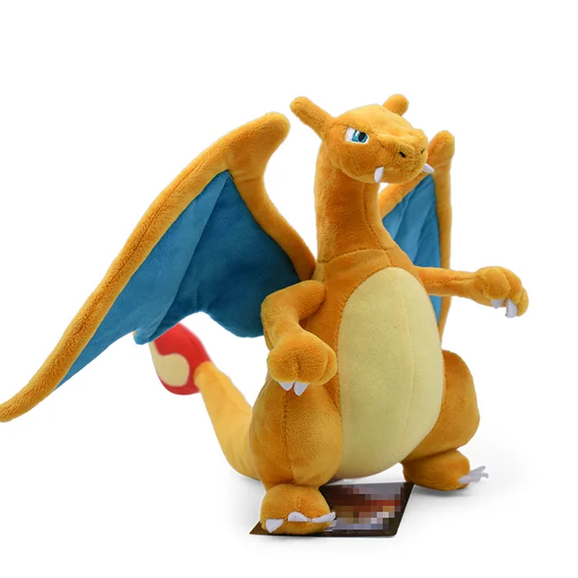 10inch Mega Charizard X Plush Toy Mega Evolution X&Y Charizard Soft St -  Supply Epic