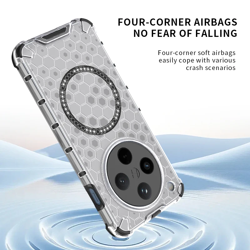 Enhanced Magnetic Ring Phone Case with Lens Protection and Shockproof Coverage