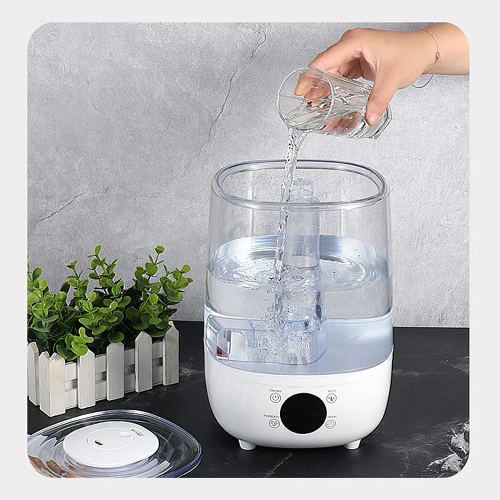 

4L Water Atomizing Aromatherapy Humidifier Air Mute Intelligent Ultrasonic Humidifier Aromatherapy Humidifiers Diffusers