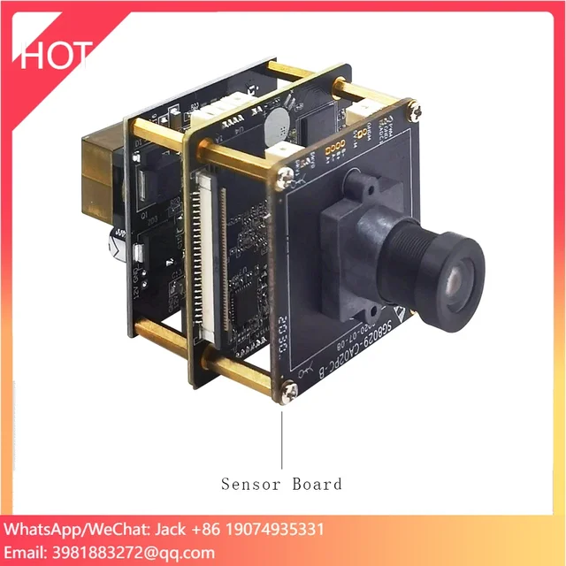 Surveillance & Ip Camera License Plate Recognition Vision Board Camera High Pixel Free Driver Ethernet Interface 1