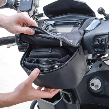 2026 Waterproof Men's Motorcycle Bag Crossbody Riding Bag Business Casual Sports Commuter Bag Motorcycle Front Bag 1