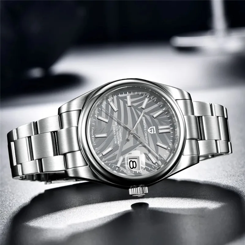 

PAGANI DESIGN Men's Mechanical WristWatches NH35 Luxury Brand Automatic Watch For Men Sapphire Stainless Steel 200M Waterproof