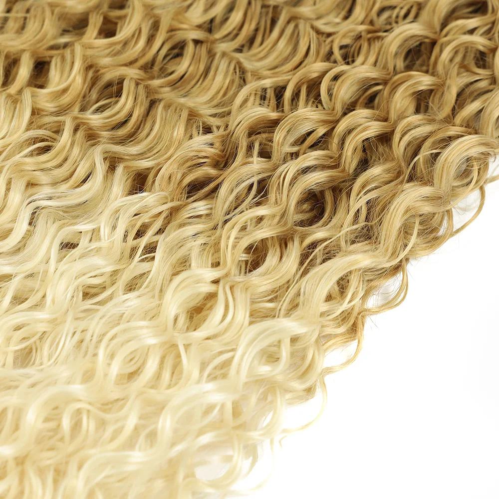 Synthetic Hair Bundles Curly Hair Extensions for Women 9PCS/Set Long Weave Heat Resistant Fibers Weaving For Woman hair extensions