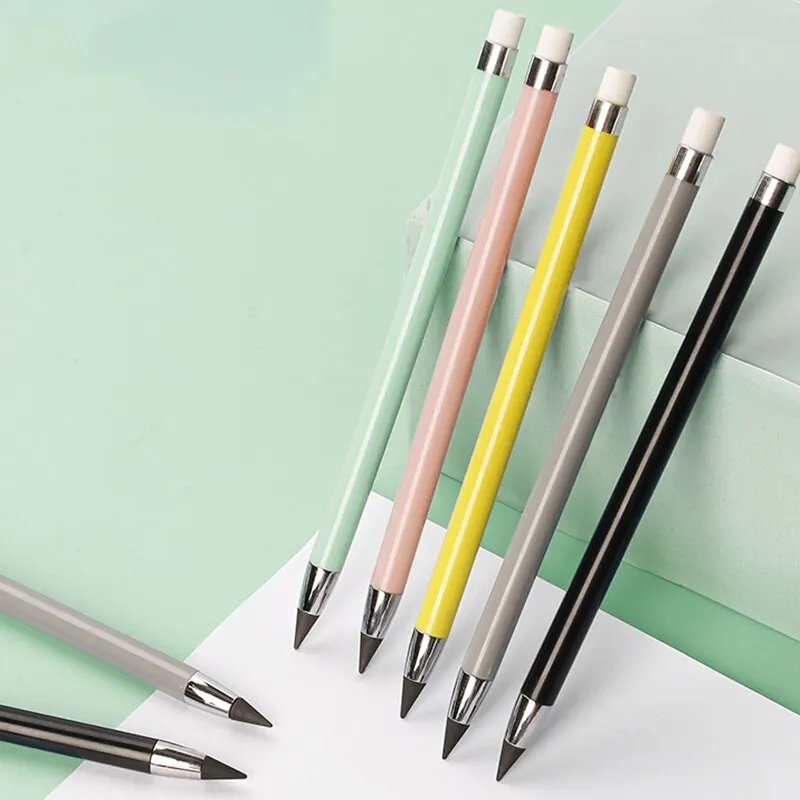 Pencil Lead Core 5Pc Color Eternal Wear Resistant Not Easy To Break Portable Replaceable Pen Stationery Supplies