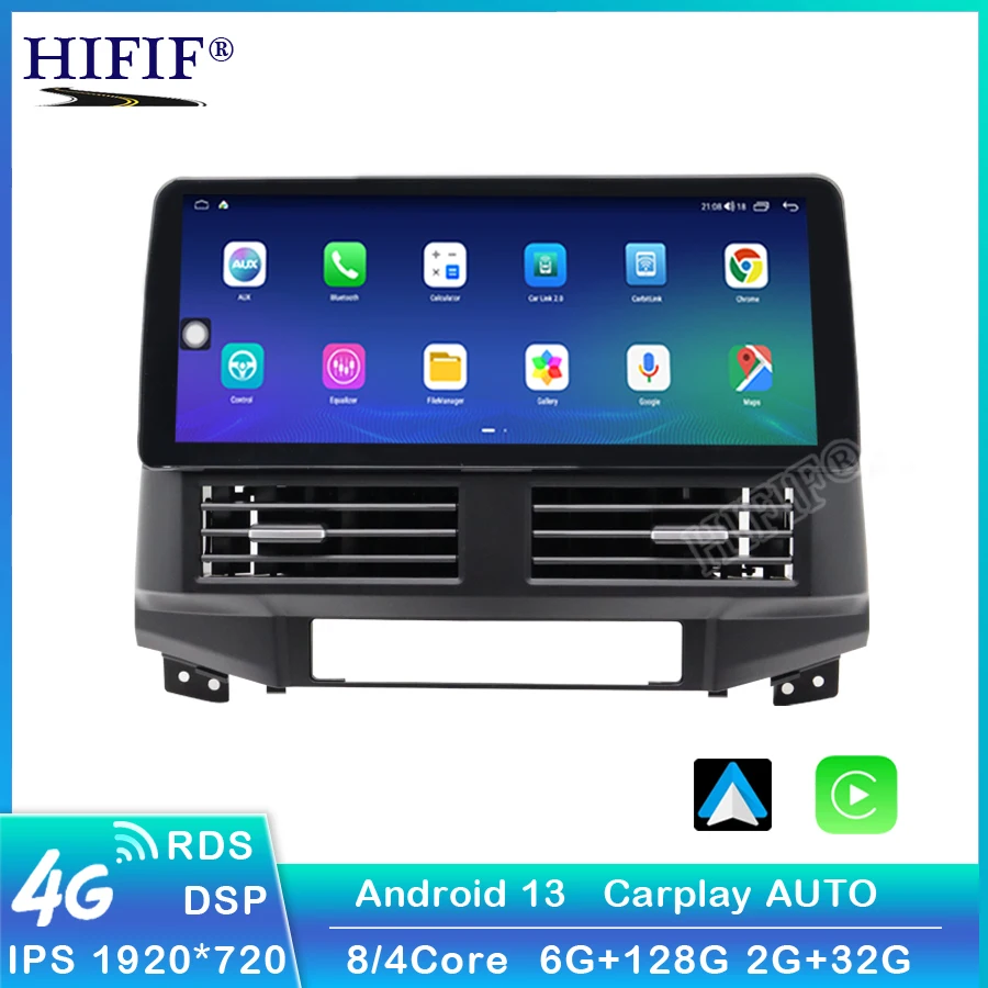 

8Core 128G Android 13 For Hyundai Santa Fe 2 2006-2012 Car Multimedia Player GPS Navigation Radio Carplay