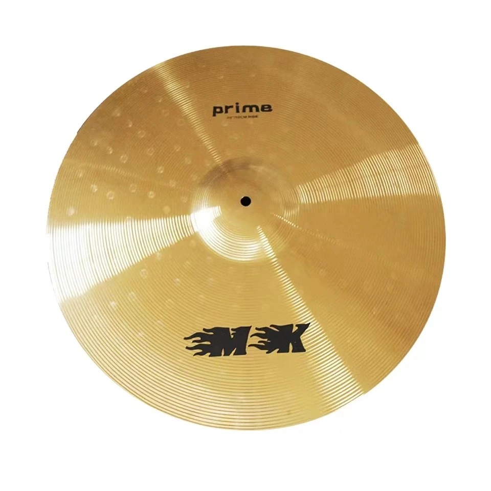 MK Prime Series Alloy Cymbals for Drum Set, 14 "Hihats, 16" Crash, 18 "Crashride, 20" Ride, 5 Pieces