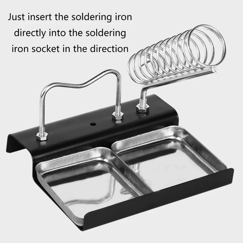 Soldering Iron Holder Soldering Iron Rests Double Rack for DIY Enthusiasts