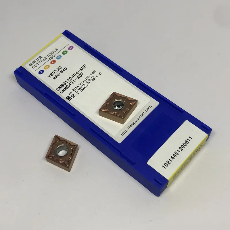 ZCC.CT CNMG120404 CNMG120408 CNMG120412-ADF YB9320 Carbide Insert