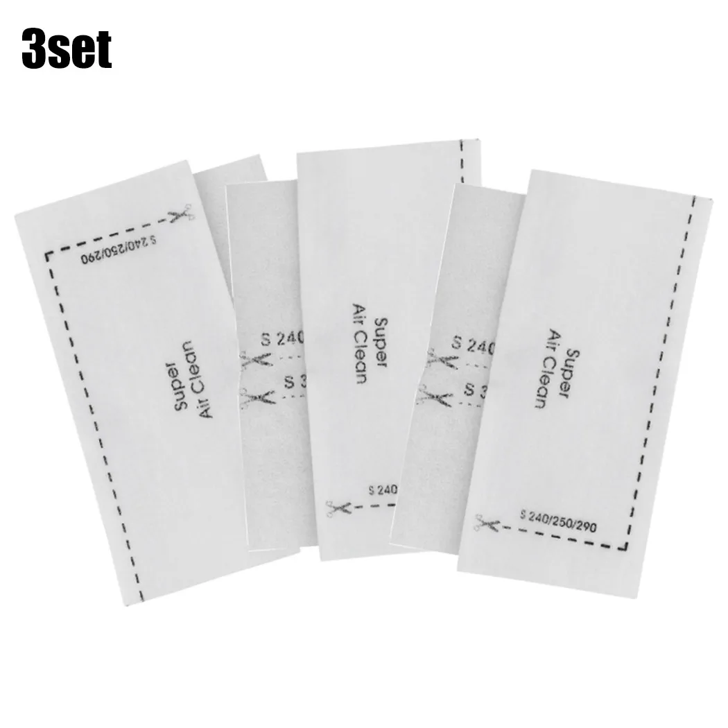 6pcs Super Air Clean Filters Motor Filter For Miele S200-S858 S4000 S5000 S8000 New C3 Series Vacuums Cleaners
