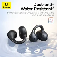 Baseus BC1 Ear Clip Earbuds Open Ear Wireless Earphones Bluetooth 6.0 Clip On Sports Headphones 4-Mics Super Bass IP55 Ear buds - Image 5