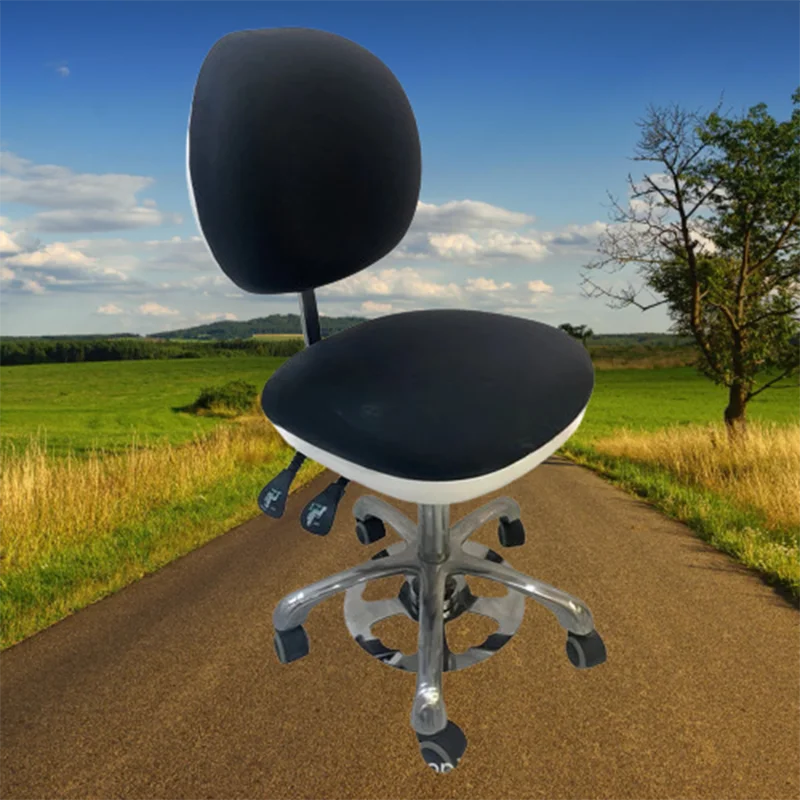 

Modern Design Chairs Professional Beauty Salon Furniture Decor Lounge Stool Saloon Chair Wheel High Makeup Nail