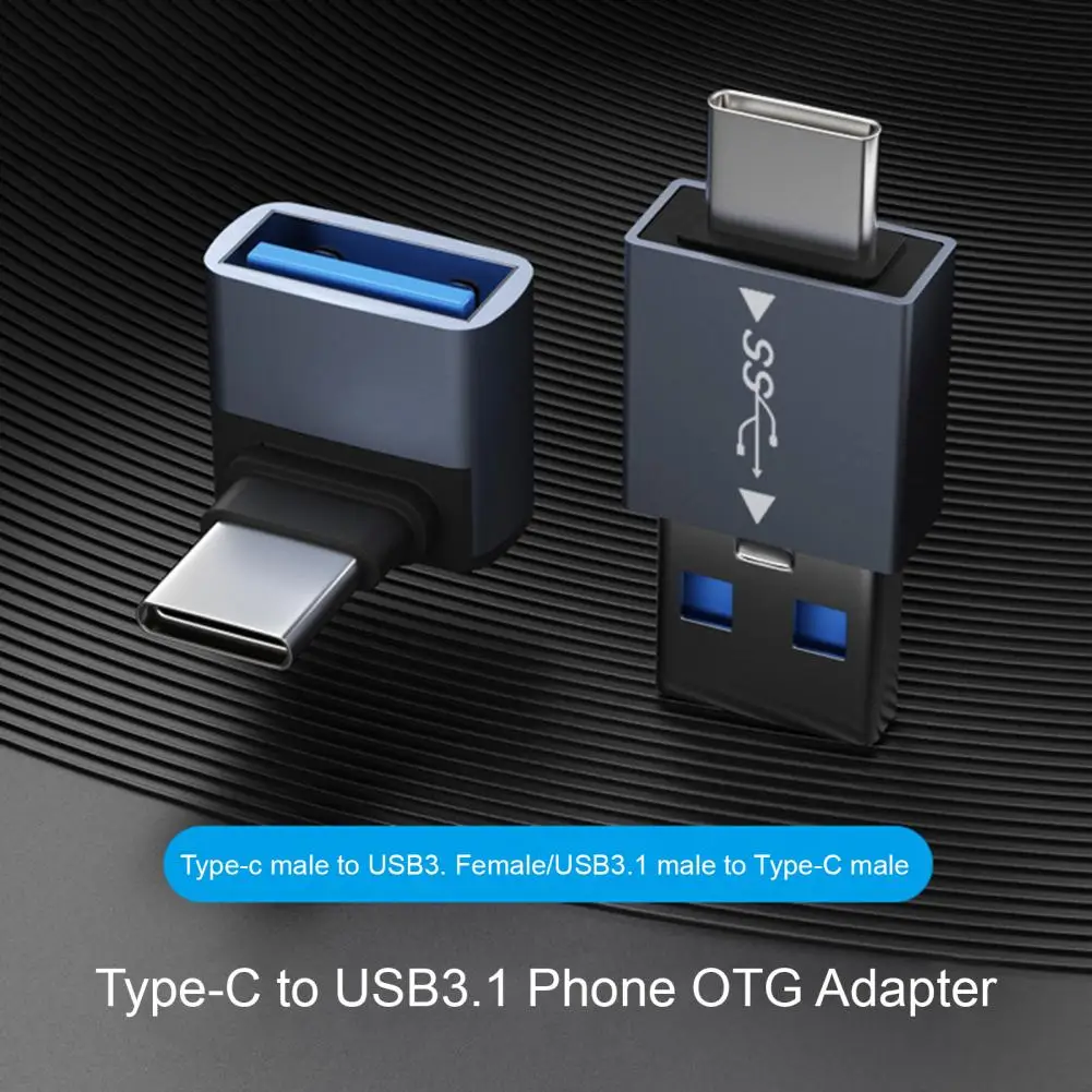 

OTG Adapter Fast Transfer Speed Plug Play 10Gbps Type-C to USB3.1 Connector Data Transfer Adaptador Usb Tipo C Phone Accessories