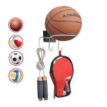 

Wall-mounted Ball Storage Rack Basketball Storage Rack Screw-Free Basketball Display Rack for Home Decor Assembly Football Rack