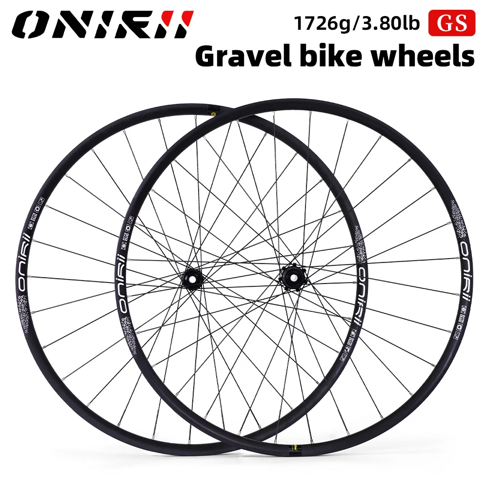 

700C Bike Wheels Aluminum Disc Brake Wheelset 12x100mm 12x142mm 28H for HG MS XD Cassette Body for Gravel Bicycle