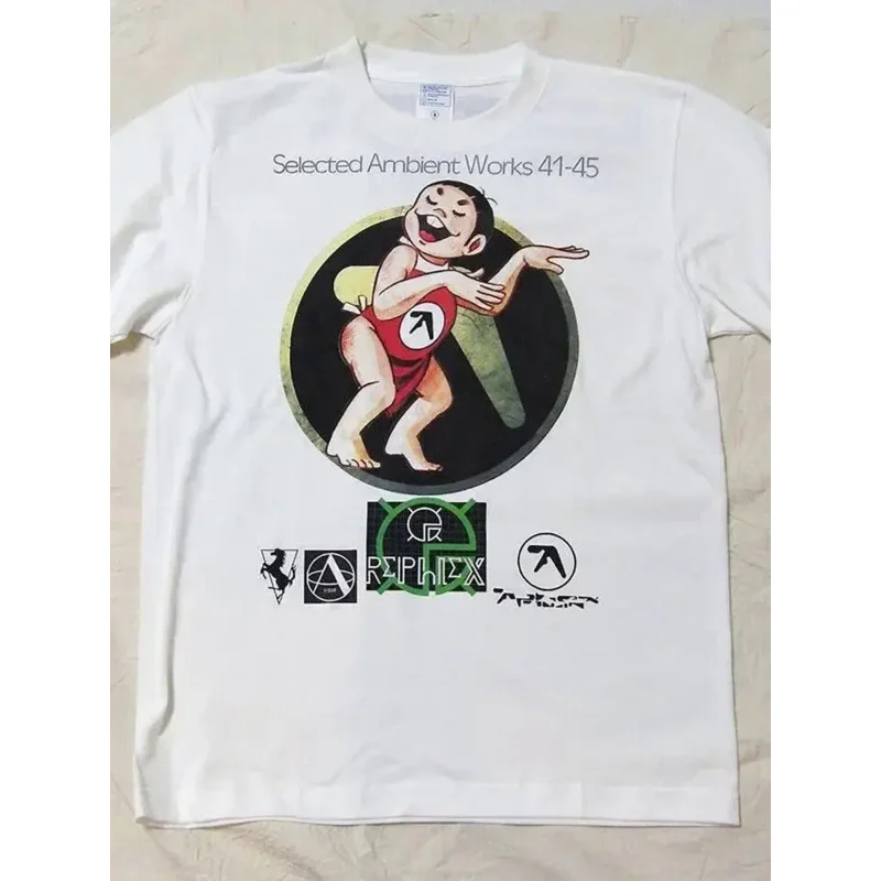 

ThisSelectedAmbientWorks41-45Aphex-TwinLogoVintageTShirtH0877
