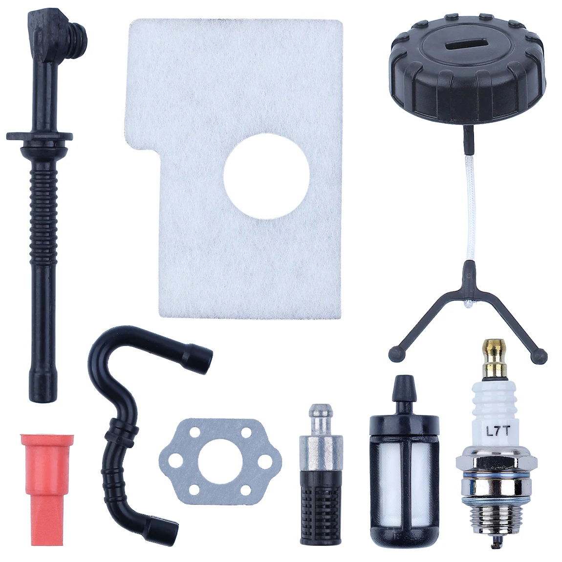 

Воздушный топливный масляный фильтр, линейная крышка, Свеча зажигания, настройка комплекта для STIHL MS170 MS180 017 018 MS 170 180, детали для бензопилы, прокладка Карба