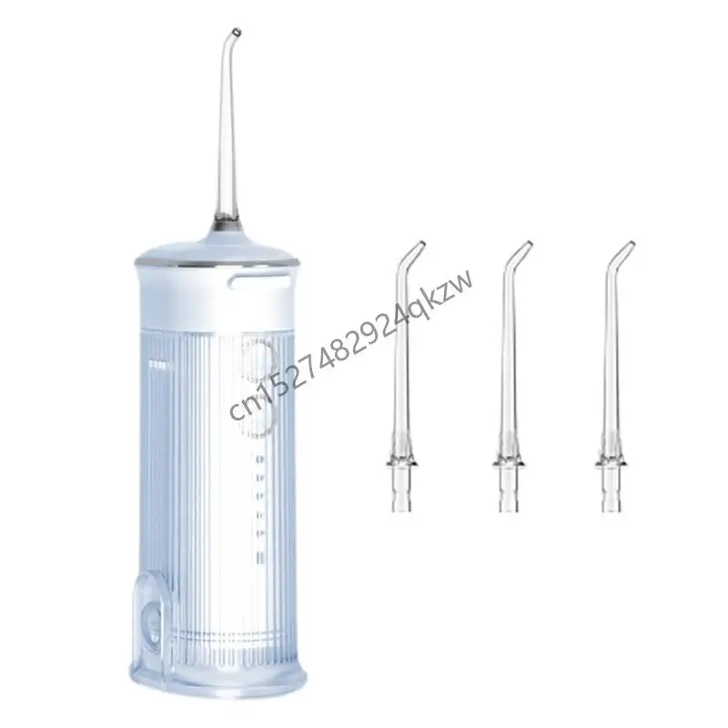 물 치과 치실 휴대용 200ML 충전식 여행 관개 클리너 R9CD