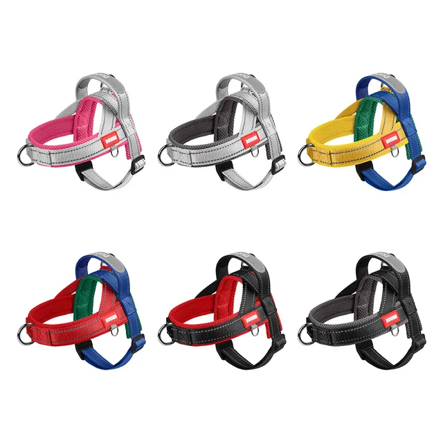 French Bulldog Harness - No-Pull Padded Vest, Escape-Proof Chest Plate, Breathable Mesh for Flat-Faced Breeds 6