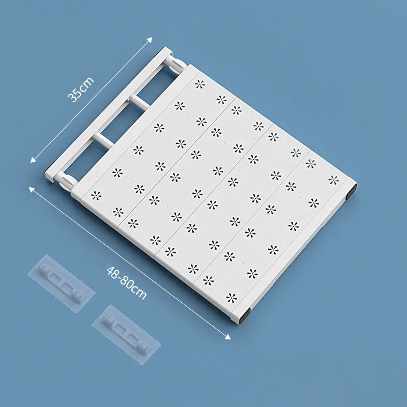 Регулируемый органайзер для полки без удара, двухслойная опора, сверхмощный шкаф, кухня, ванная комната, экономия места, стеллаж для хранения, доска