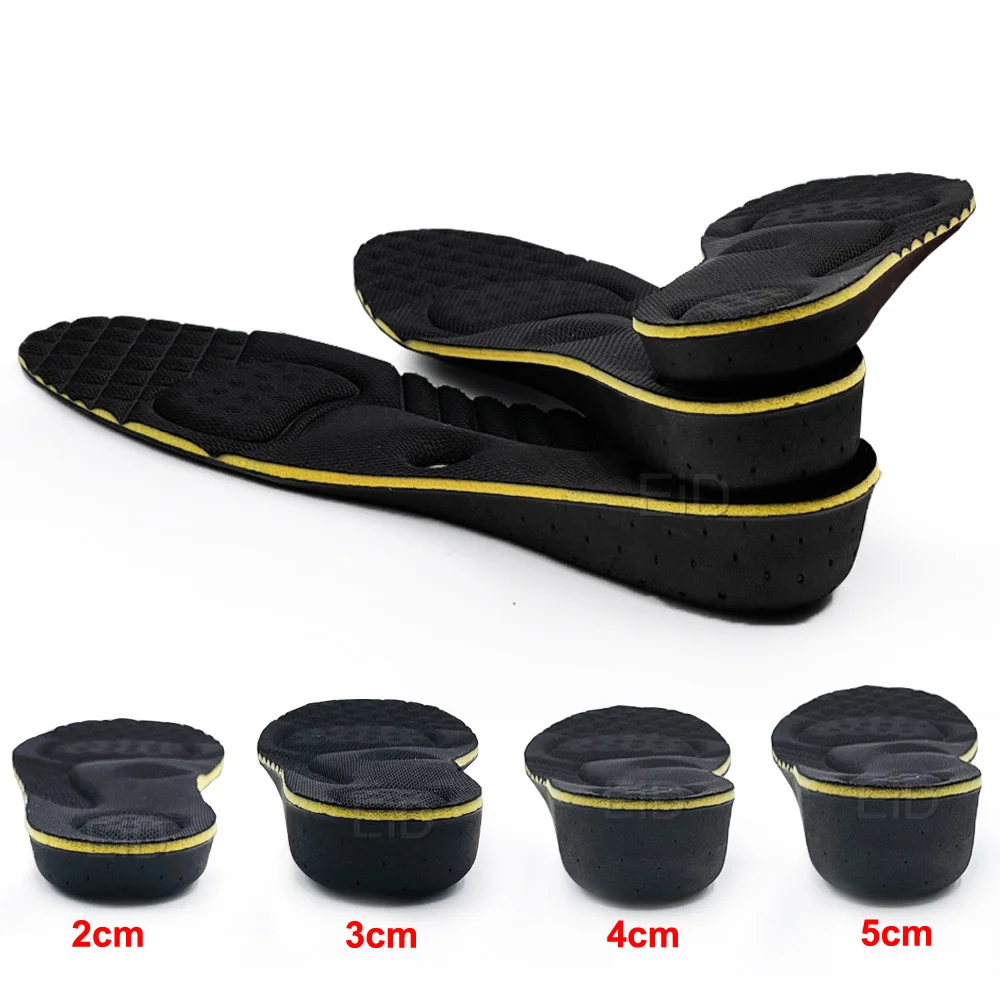 EiD Arch Support Magnet Erhöhen Sie die Höhe Einlegesohlen für unsichtbare Massage Lift Elevator Männer Frauen Schuhe Pads 2-5CM Up Heighten Lift – Detail 22