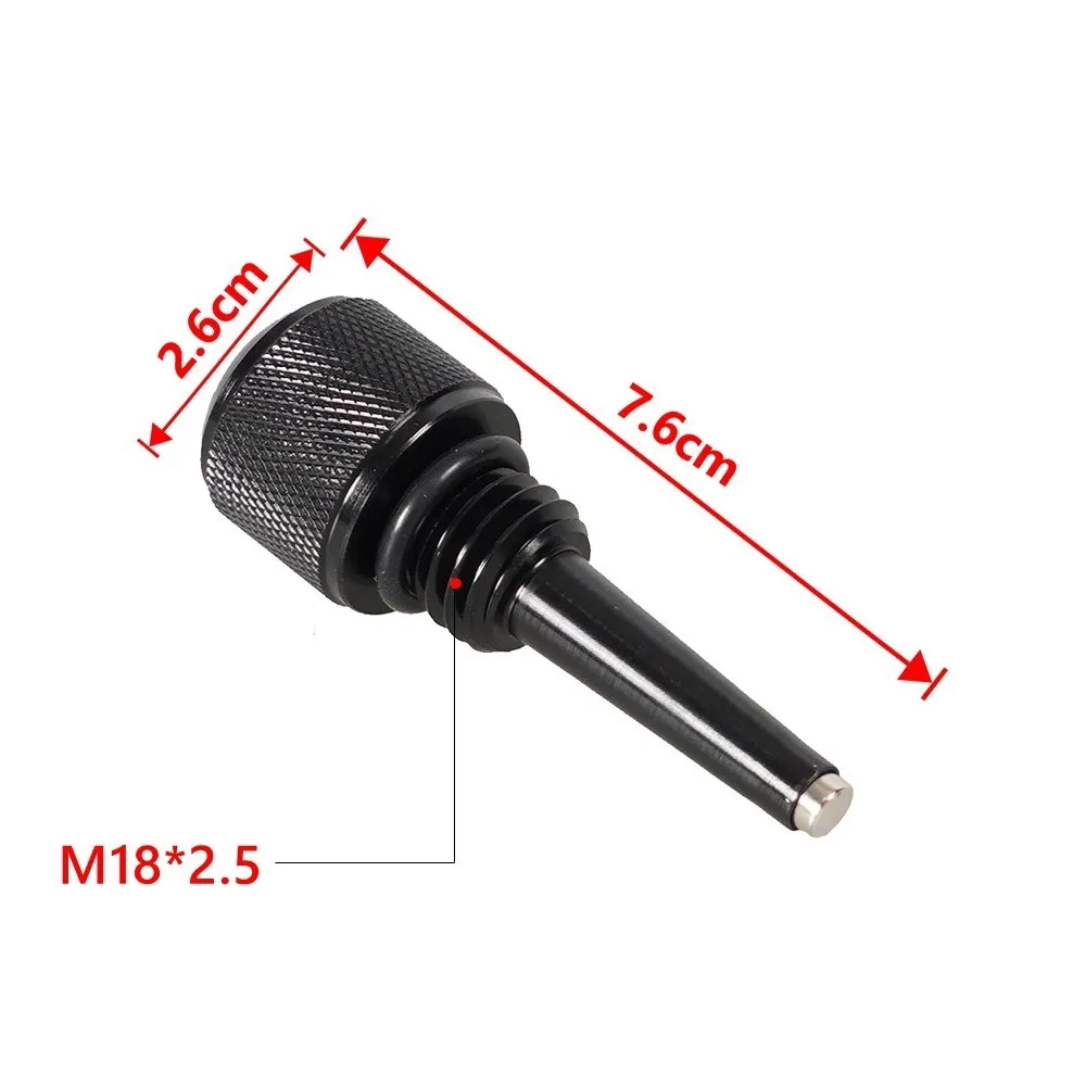 55201 Magnetic Oil Dipstick Aluminum M18*2.5 for WEN 56125i 56200i Yamaha EF2000iS EF1000iS for Inverter Generators for Magnetic Oil Dipstick