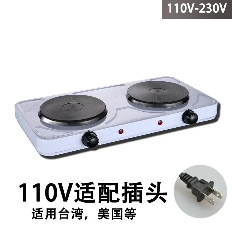 Export double-head electric stove kitchen appliances 110v to 220v small household appliances induction cooker