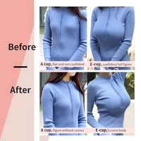 Large 2 In 1 Silicone Breast Pocket Bra Underwear Small Chest Becoming a Big Chest Pad Simulation Cartoon Chest Seamless - Image 5