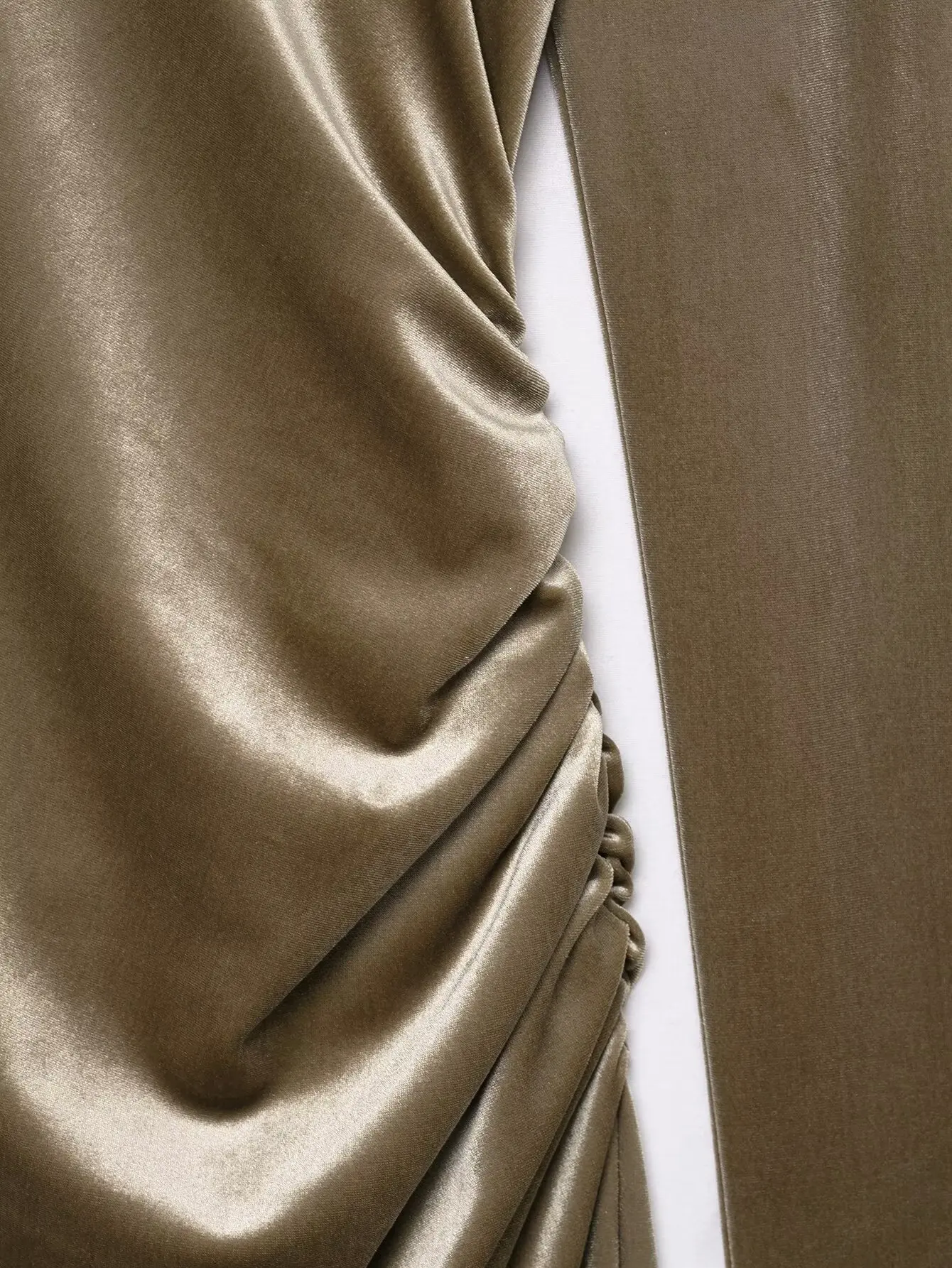 Women Backless Sexy Velvet Dress Female Long Sleeve Shoulder Pad Pleated Bodycon Long Dresses Spring Autumn Party Evening Gowns