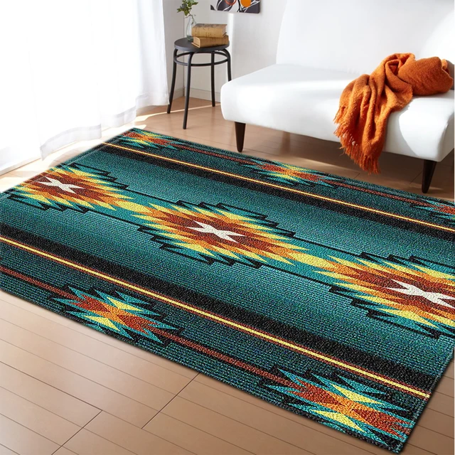 Home Persian Style Area Rug High Abstract Flower Art Carpets for Living Room Bedroom Anti-Slip Floor Mat Kitchen Tapetes De Sala 4
