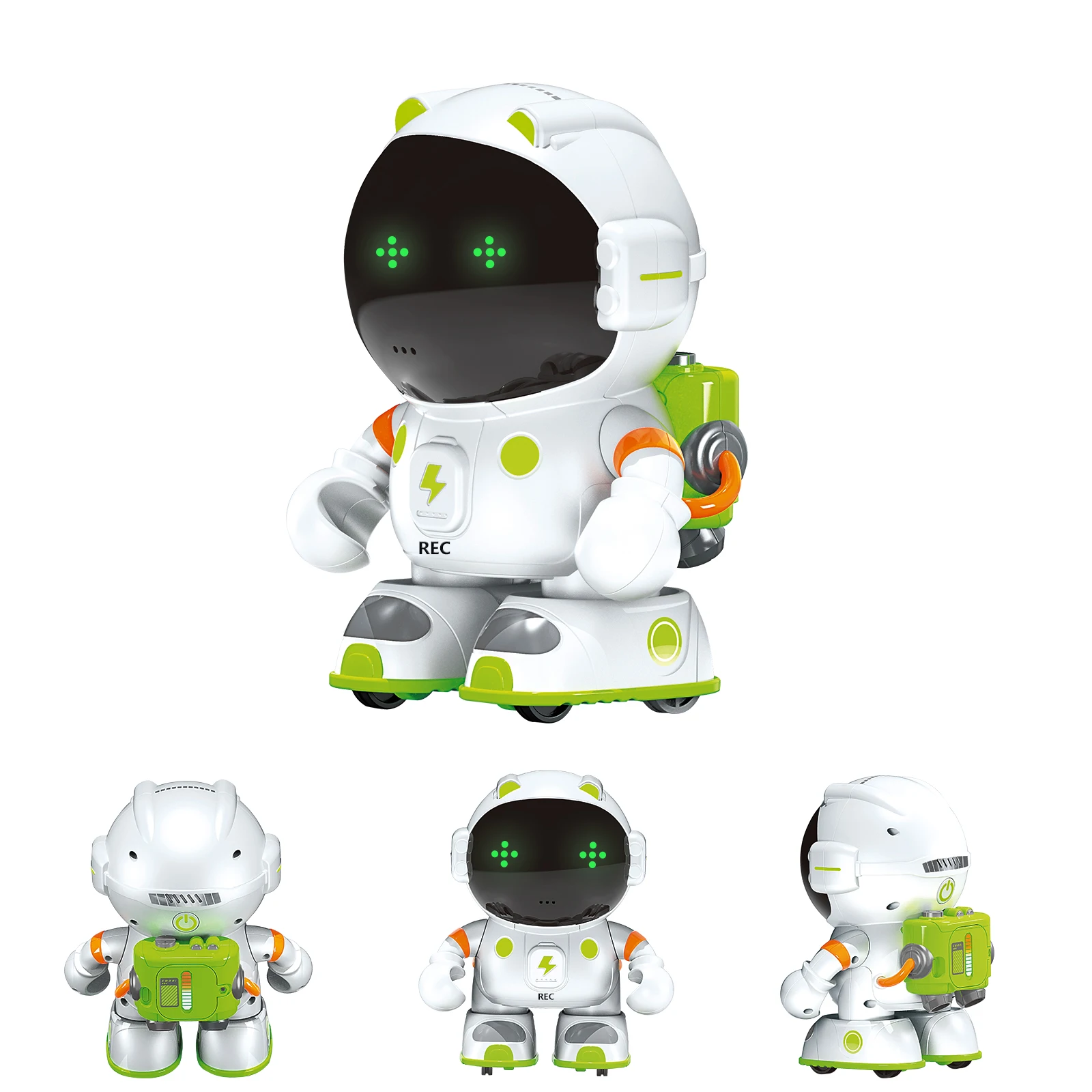 Early Education Intelligent Space Robot Toy   Singing Dialogue Voice Control Touch Control Intelligent Robot Emo Rc Remote Toys 5