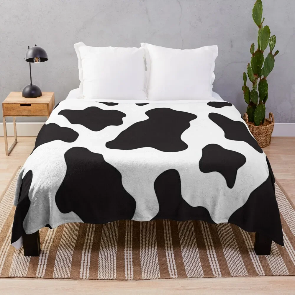

Cow Animal Print Cowboy And Country Ranch Farm Style Throw Blanket Soft Plaid anime manga Blankets For Baby Blankets