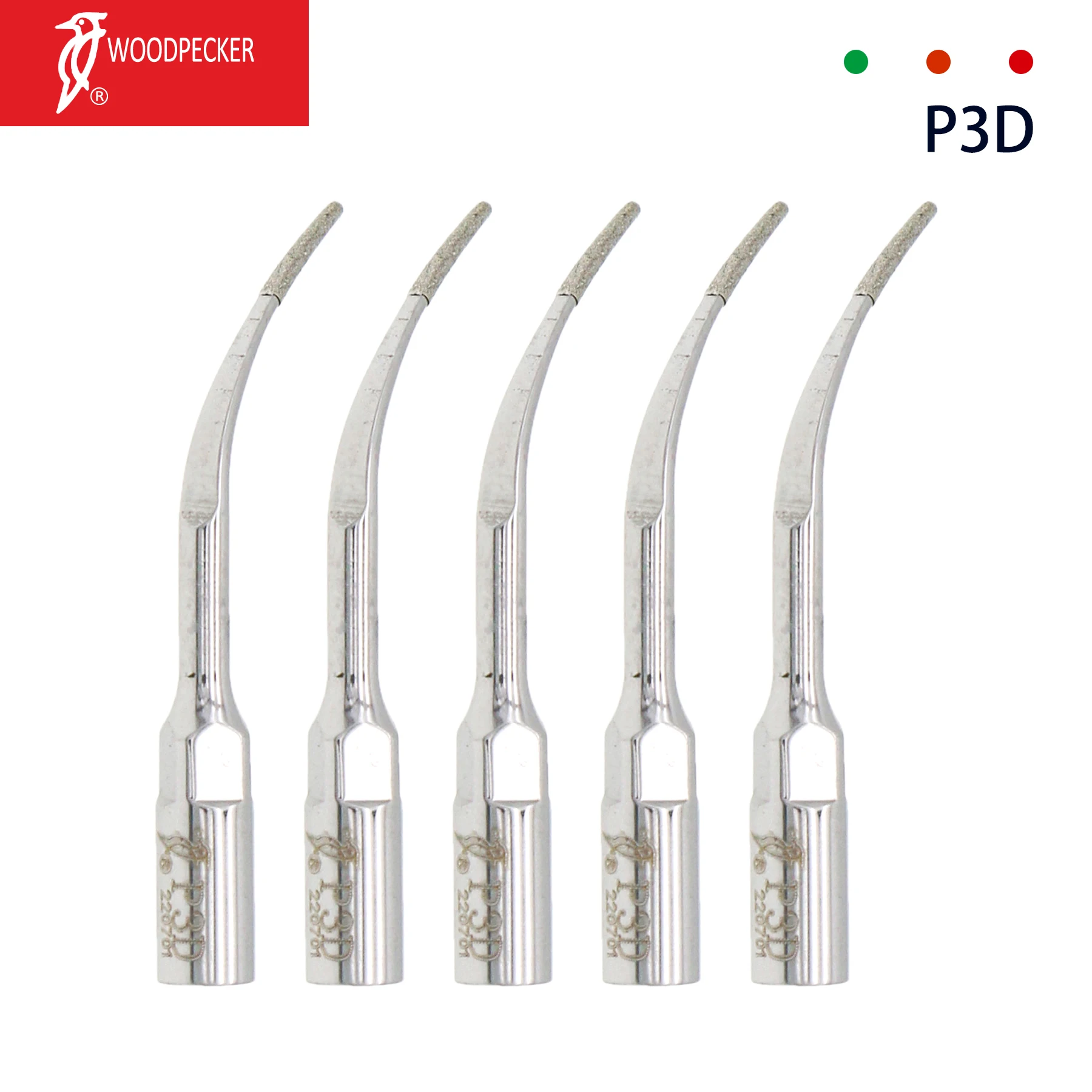 

Woodpecker Dental Tips Fit UDS Series and EMS Scaler Handpiece P3D